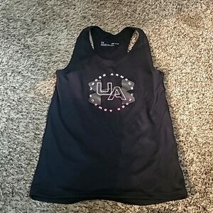 Girls like new Under Armour active tank top. Sz Youth small